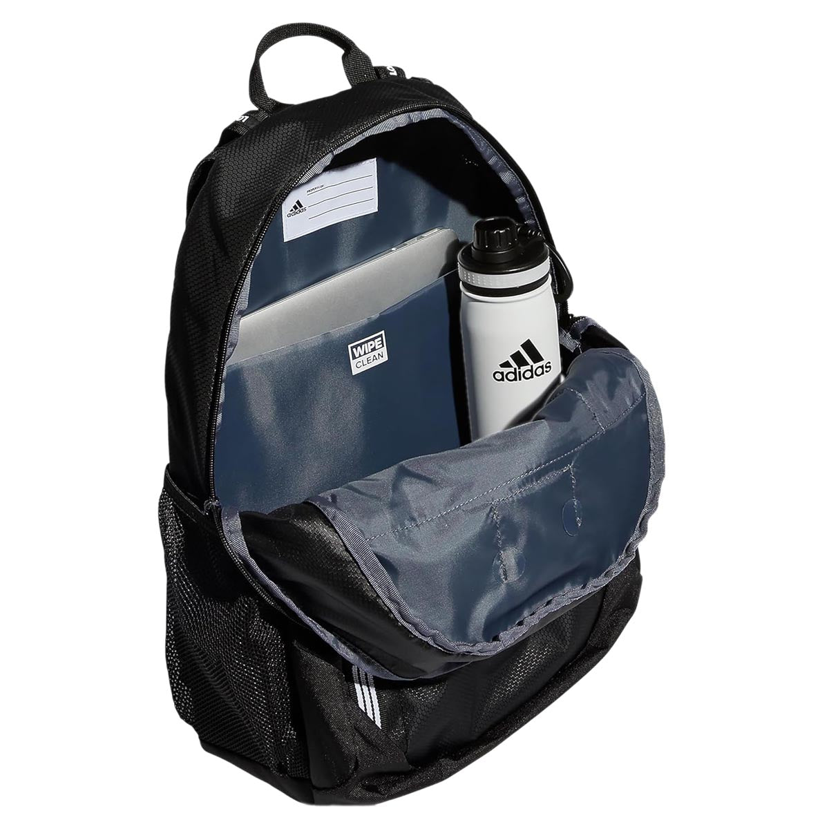 Adidas Excel 6 Backpack - Black/White 3 Stripe Webbing – Daddies Board Shop