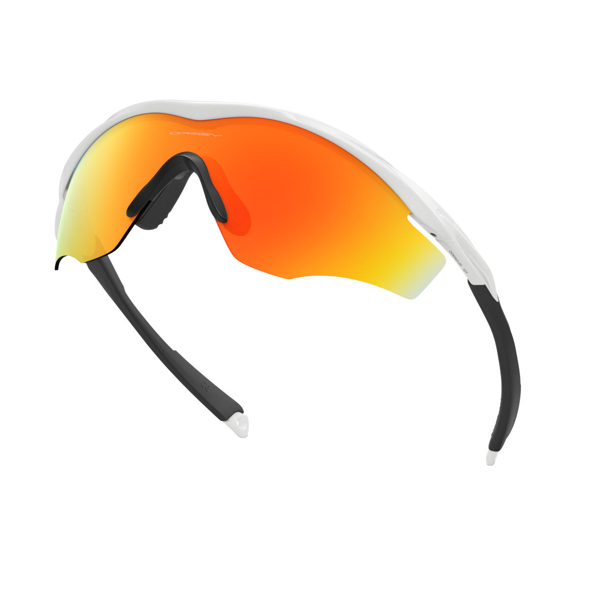 Oakley M2 Frame XL Sunglasses - Polished White/Fire Iridium Lens image 5