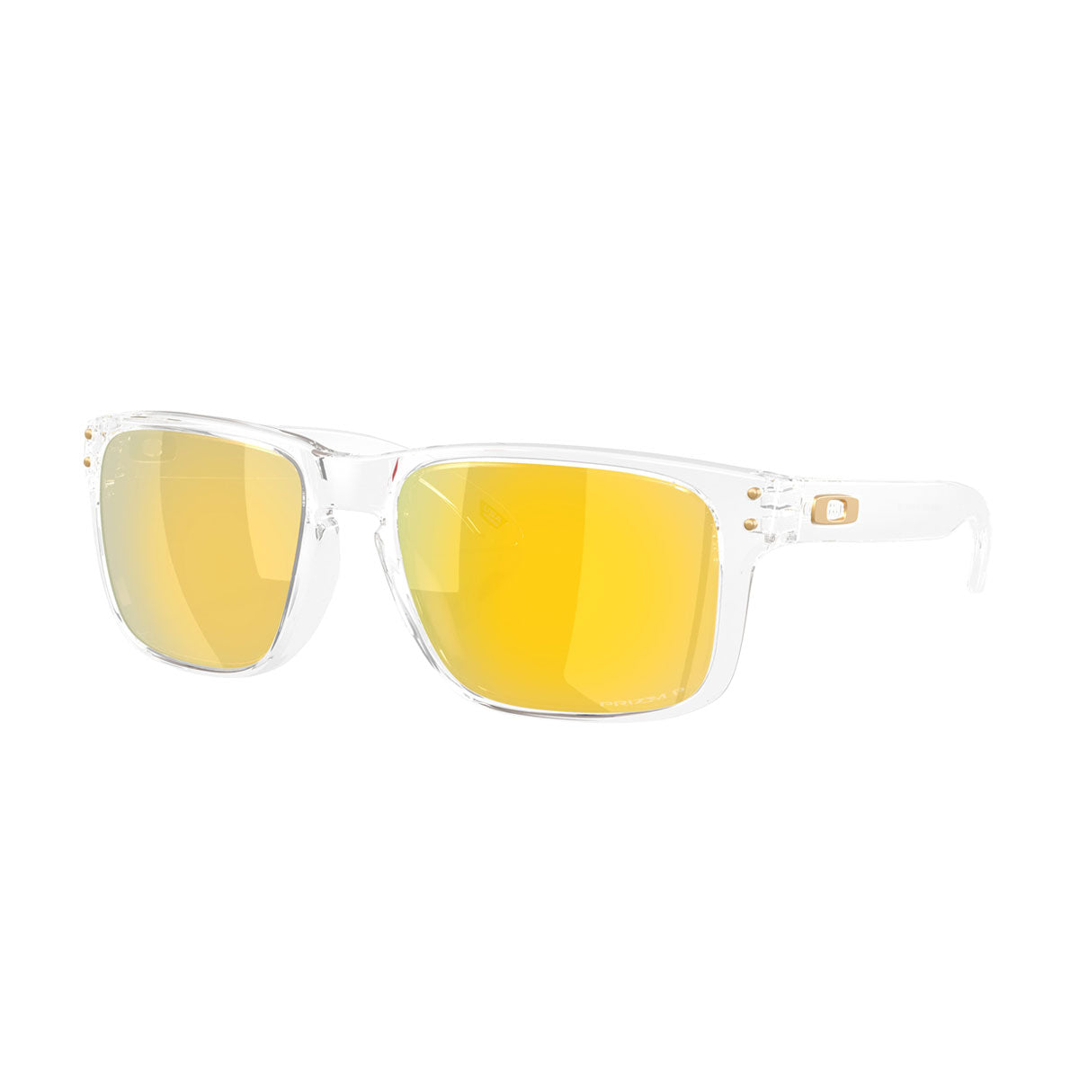 Oakley Holbrook Sunglasses - Clear/PRIZM 24k Polarized Lens image 2
