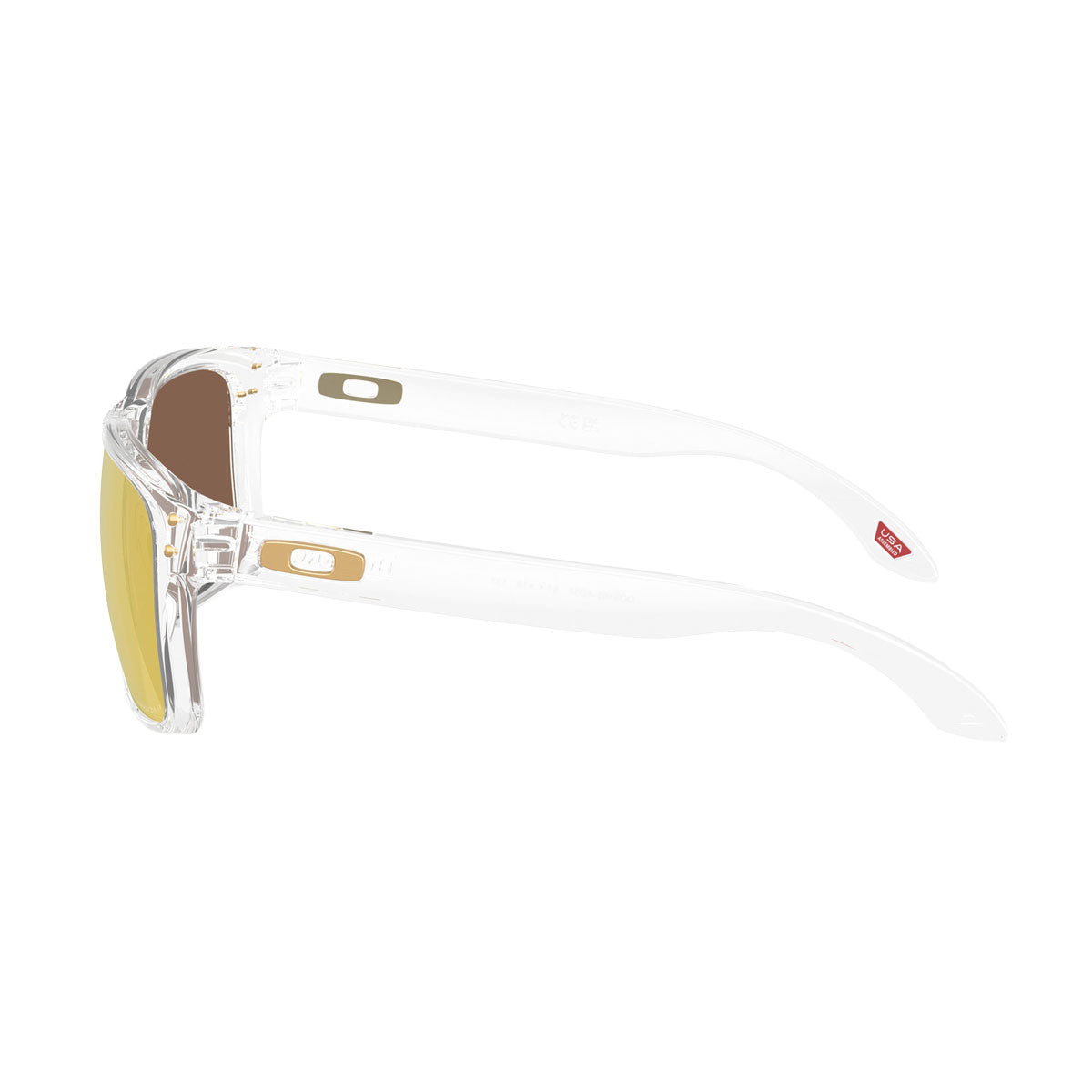 Oakley Holbrook Sunglasses - Clear/PRIZM 24k Polarized Lens image 3
