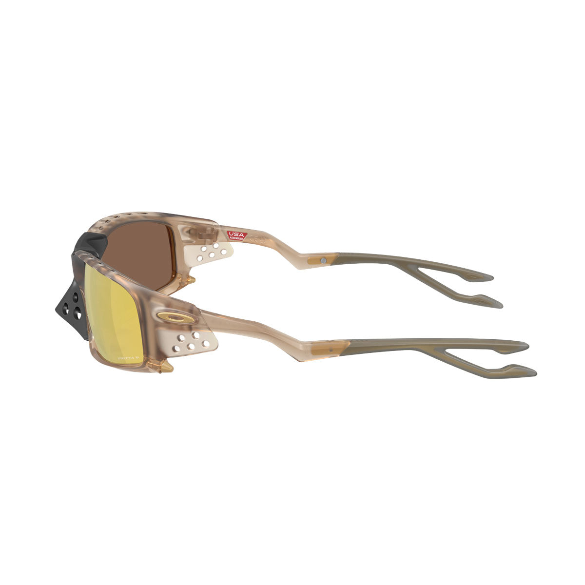 Oakley Plantaris SQ Sunglasses - Matte Sepia/PRIZM 24k Polarized Lens image 3