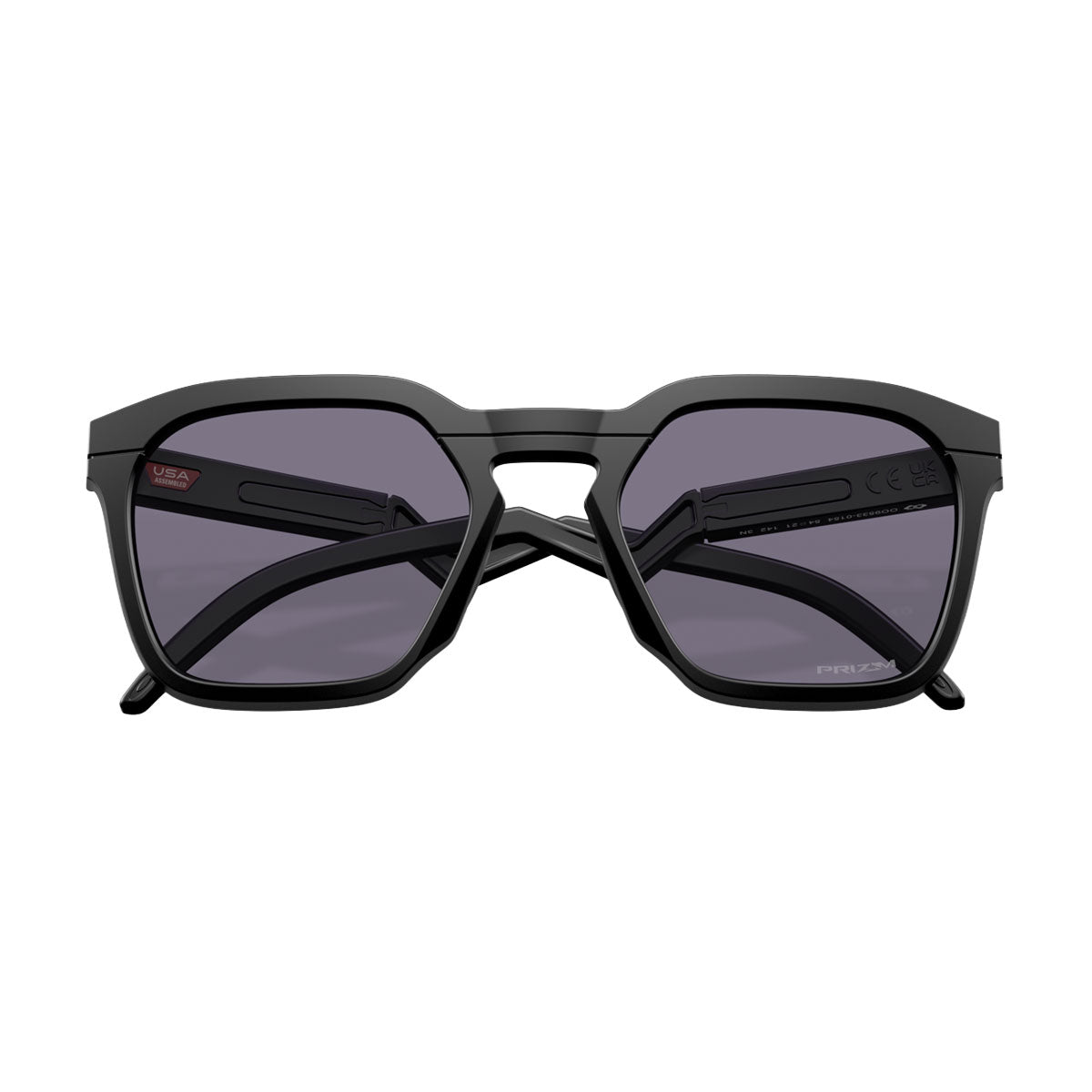 Oakley HSTN SQ Sunglasses - Matte Black/PRIZM Grey Lens image 4