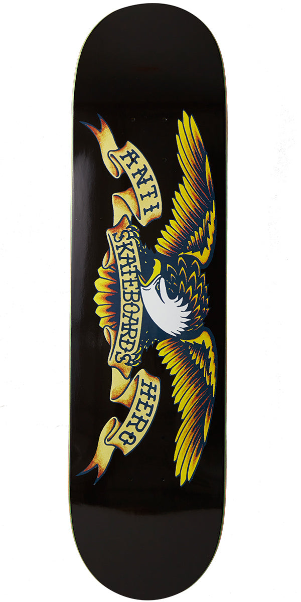 Anti-Hero Classic Eagle Skateboard Deck - Black - 8.125