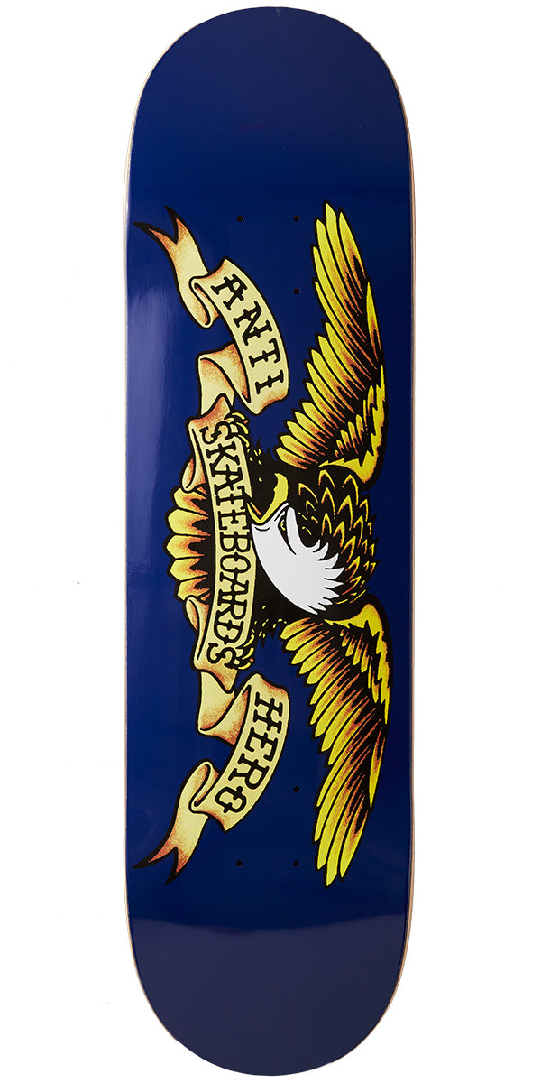 Anti-Hero Classic Eagle Skateboard Deck - Navy - 8.50