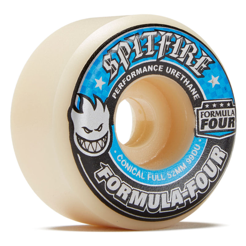 Spitfire F4 99d Conical Full Skateboard Wheels - 52mm