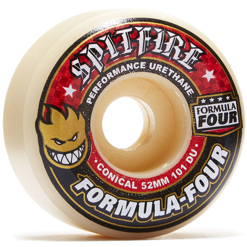 Spitfire F4 101d Conical Full Skateboard Wheels - 53mm