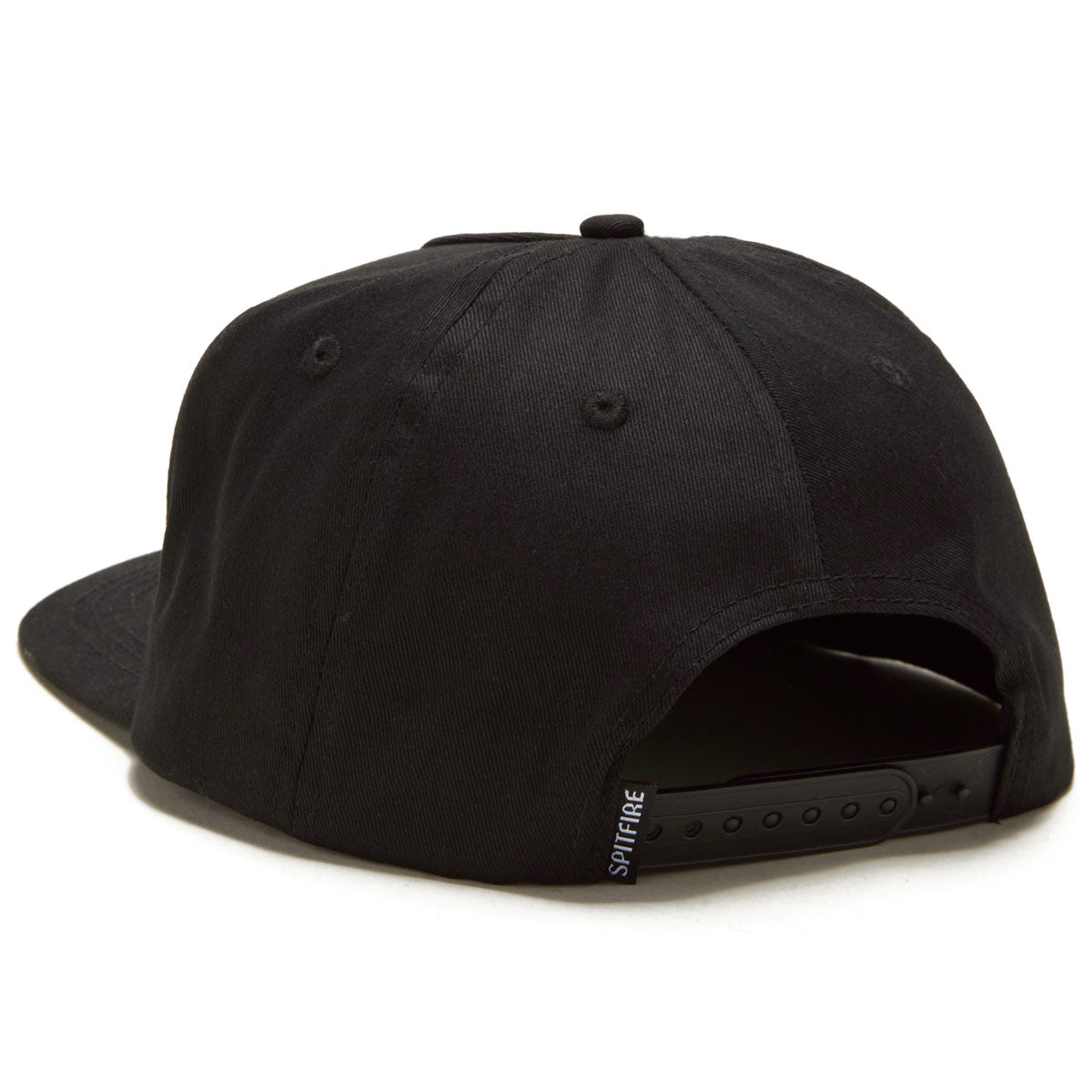 Spitfire Bighead Adjustable Snapback Hat - Black/Black image 2