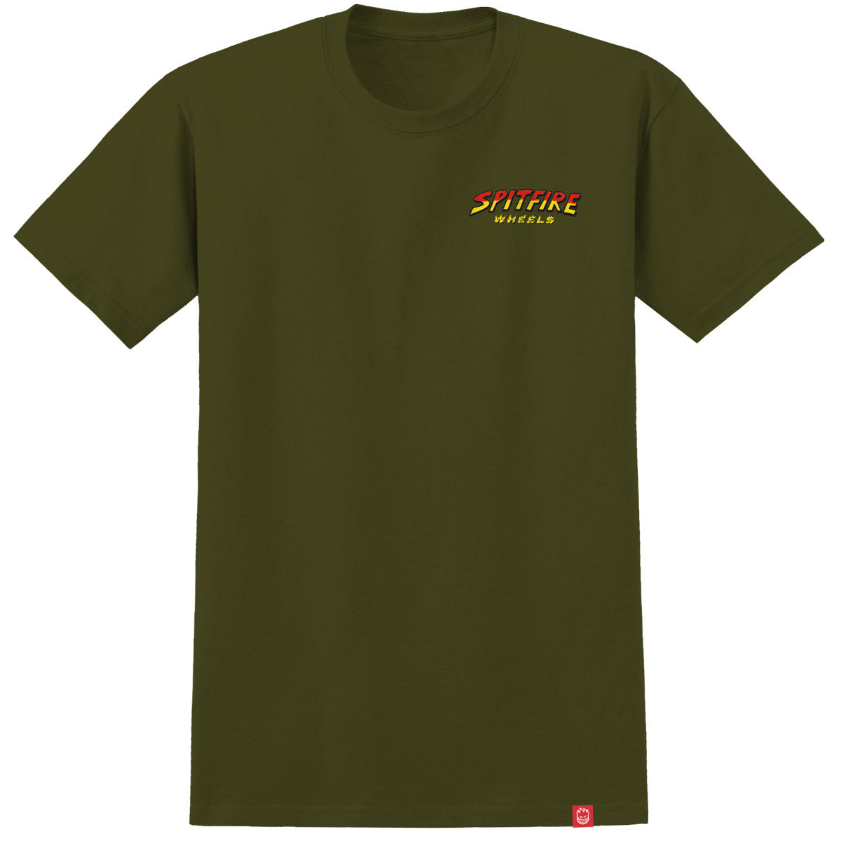 Spitfire Hell Hounds II T-Shirt - Military Green/Multi image 2