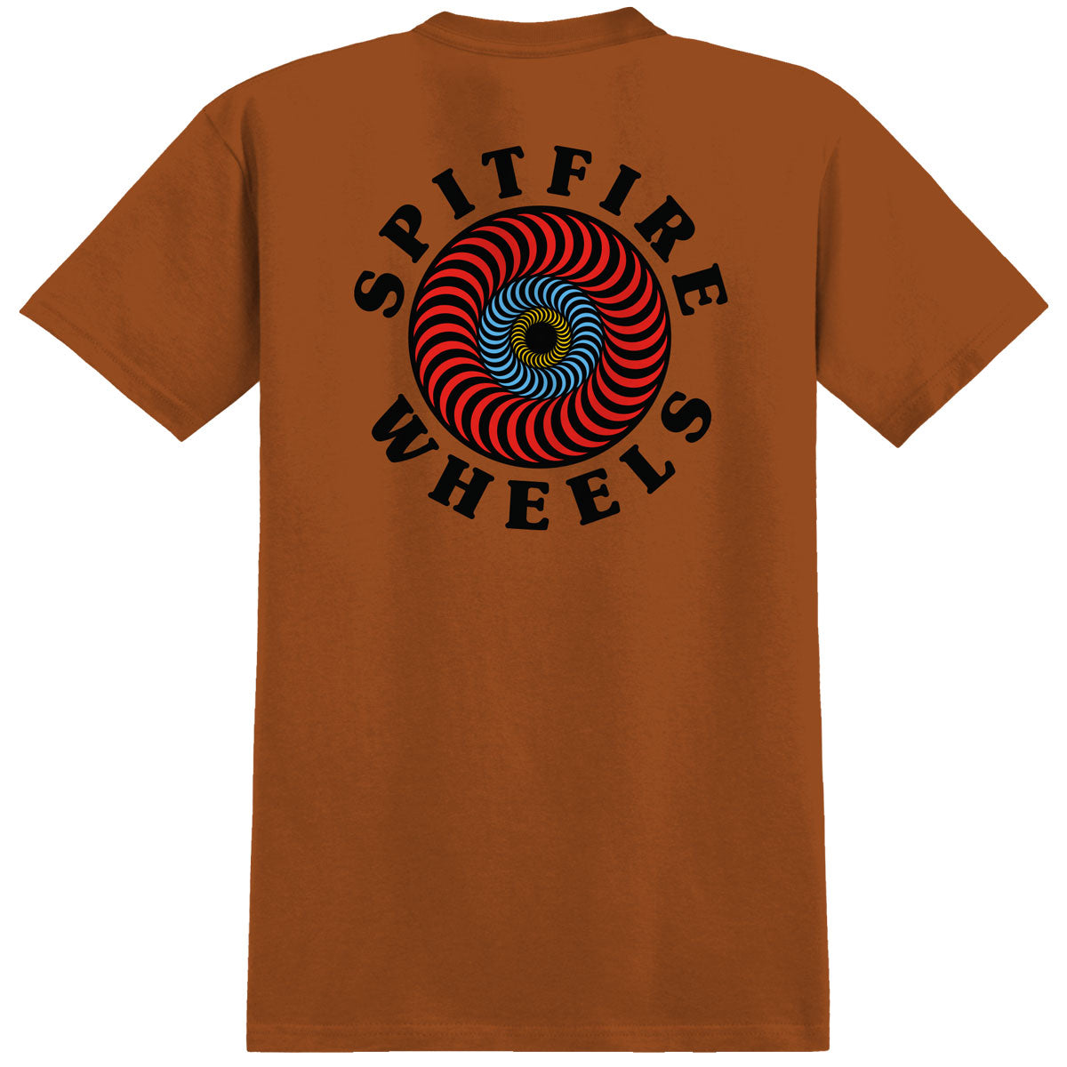 Spitfire Og Classic Fill T-Shirt - Orange/Multi