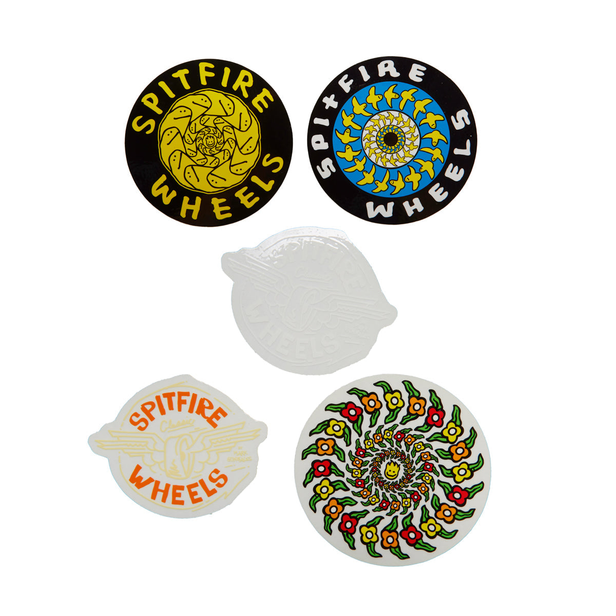 Spitfire 5 Pack By Gonz Stickers