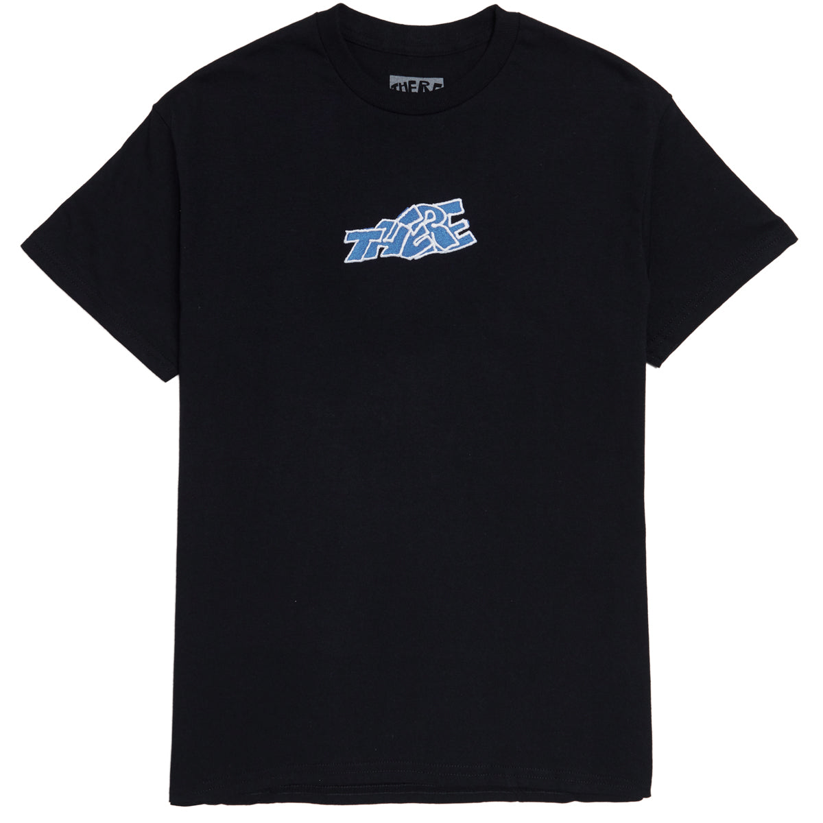 There Blocky T-Shirt - Black/White/Blue image 1