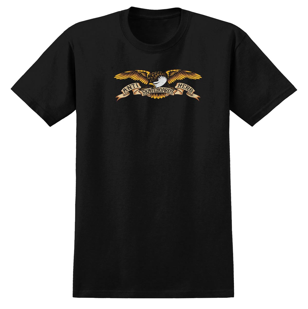 Anti-Hero Eagle T-Shirt - Black/Black Multi image 1