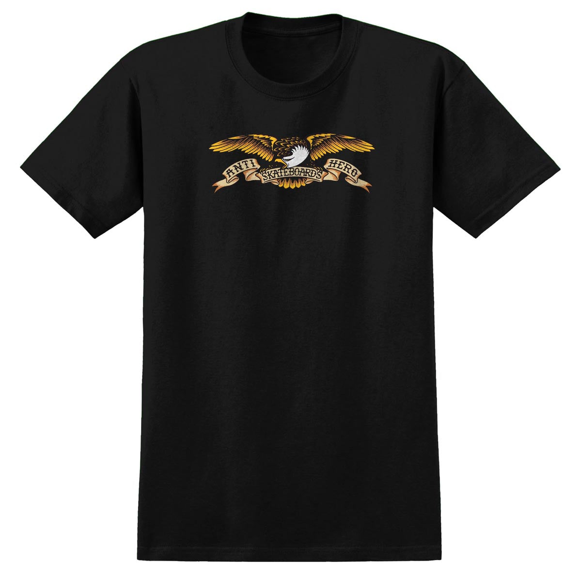 Anti-Hero Youth Eagle T-Shirt - Black/Black Multi image 1