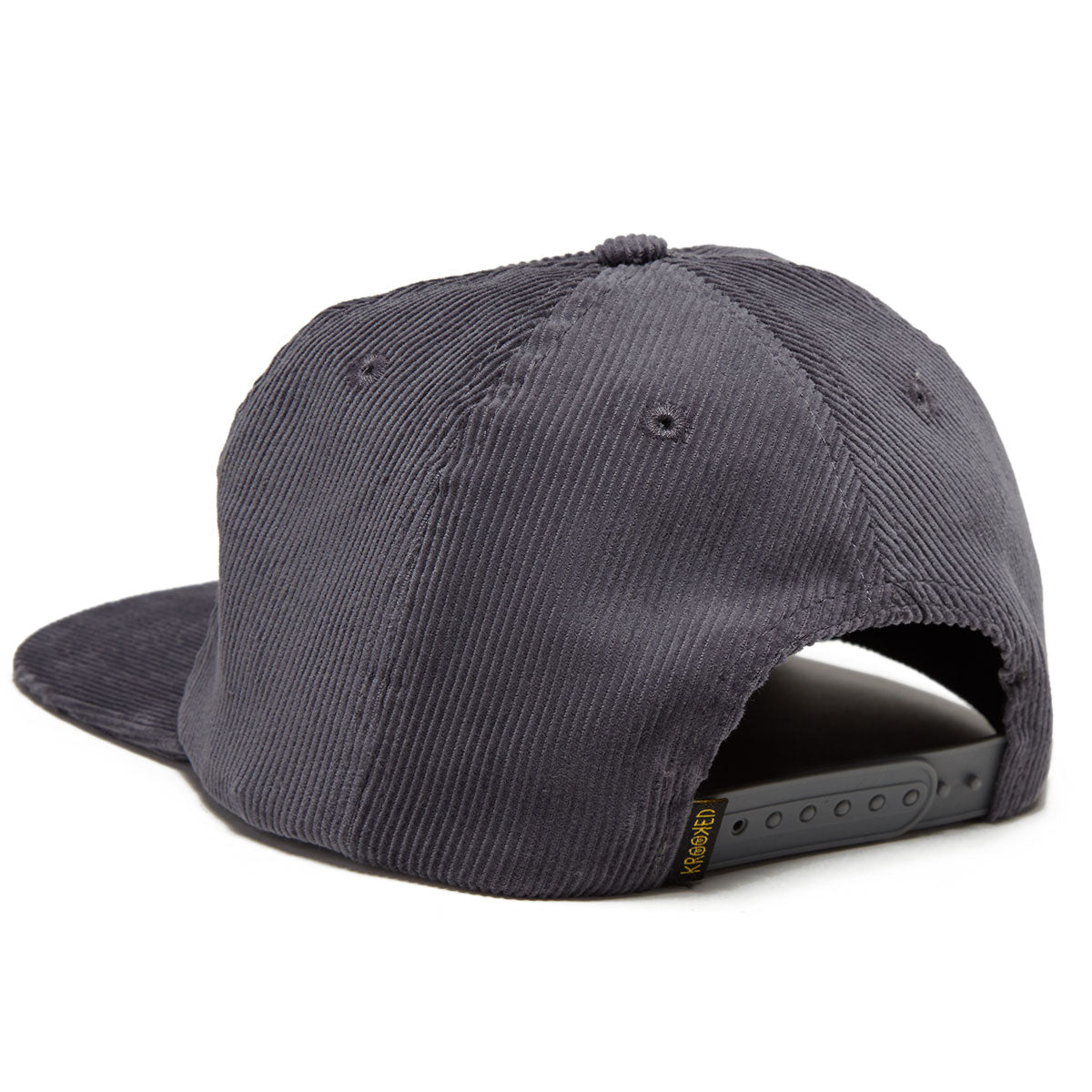 Krooked Style Snapback Hat - Charcoal image 2