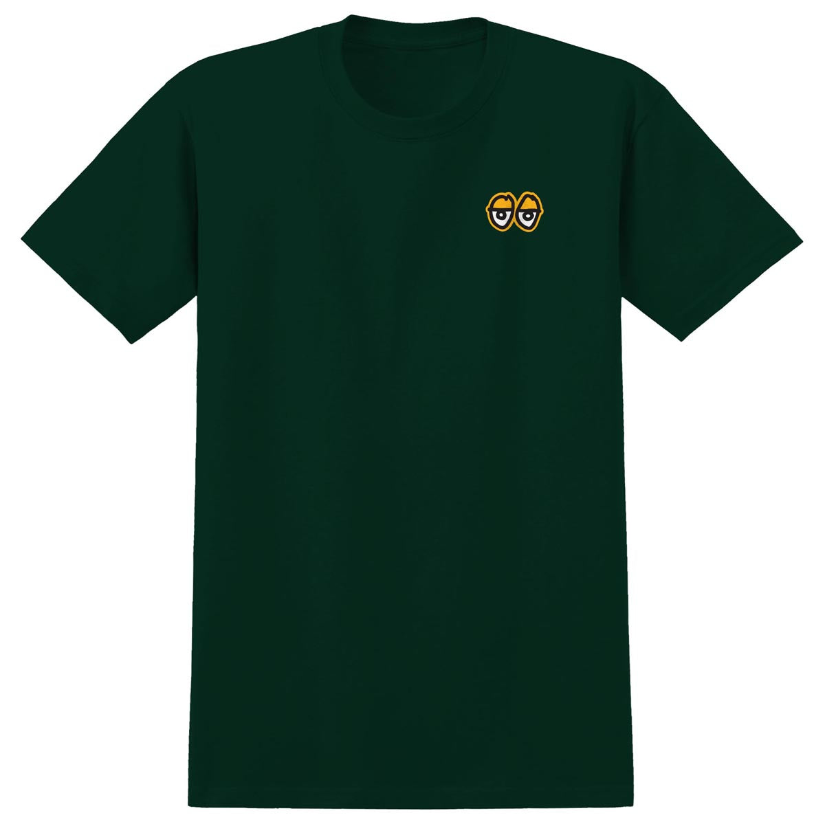 Krooked Strait Eyes T-Shirt - Forest Green/Gold image 2
