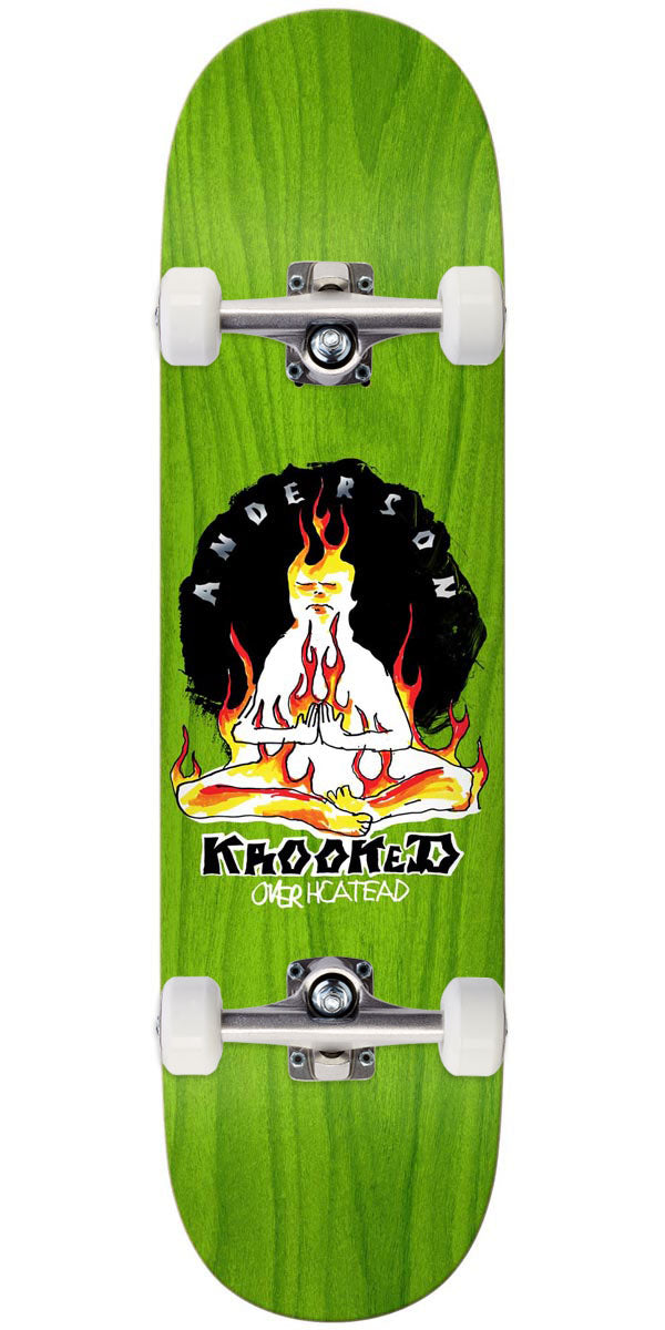 Krooked Manderson Overheated Skateboard Complete - 8.38