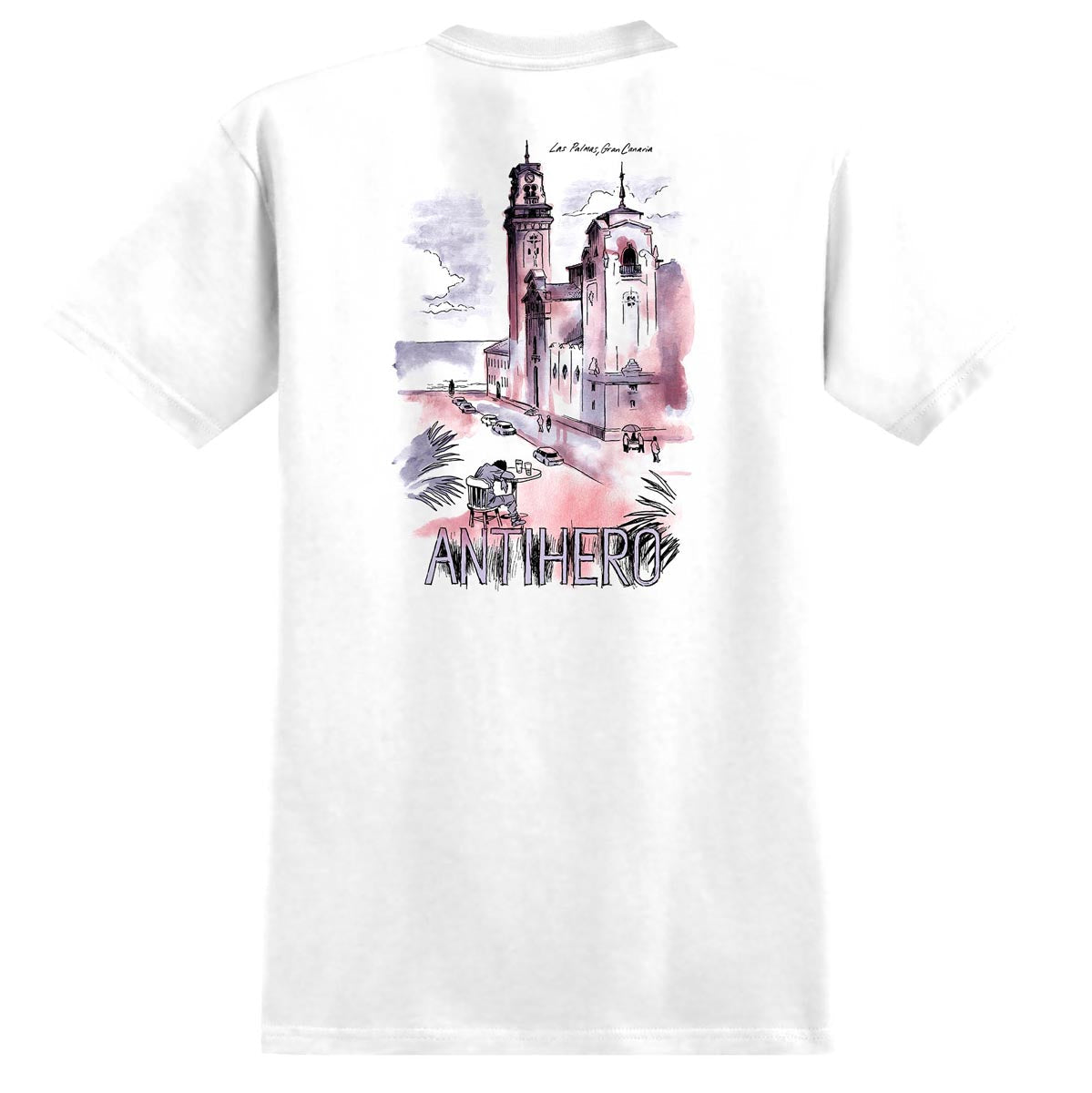 Anti-Hero Cityscapes T-Shirt - White image 1