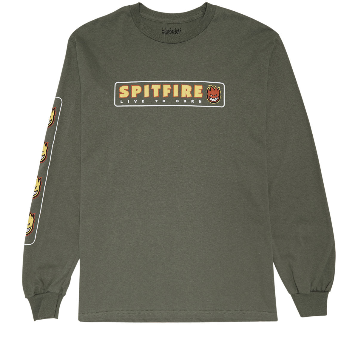 Spitfire LTB Long Sleeve Sleeve T-Shirt - Military Green image 1