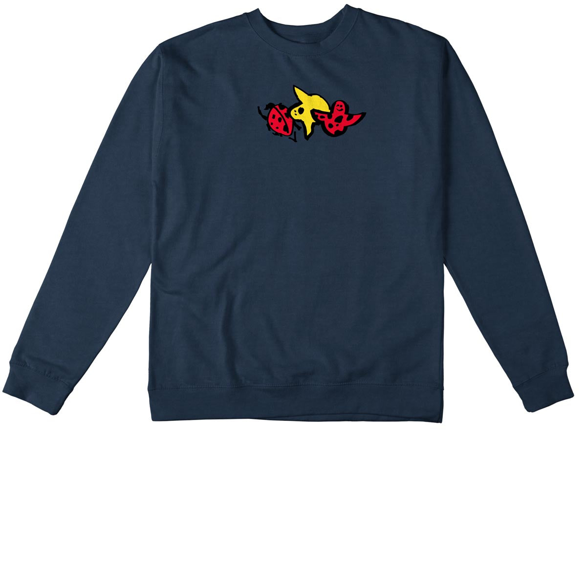 Krooked Lady Bug Sweatshirt - Classic Navy Heather image 1