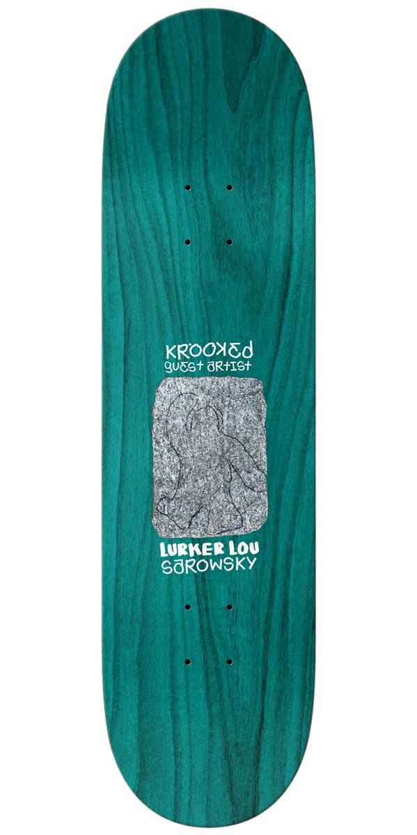 Krooked Lurker Lou Guest Artist Skateboard Complete - 8.50