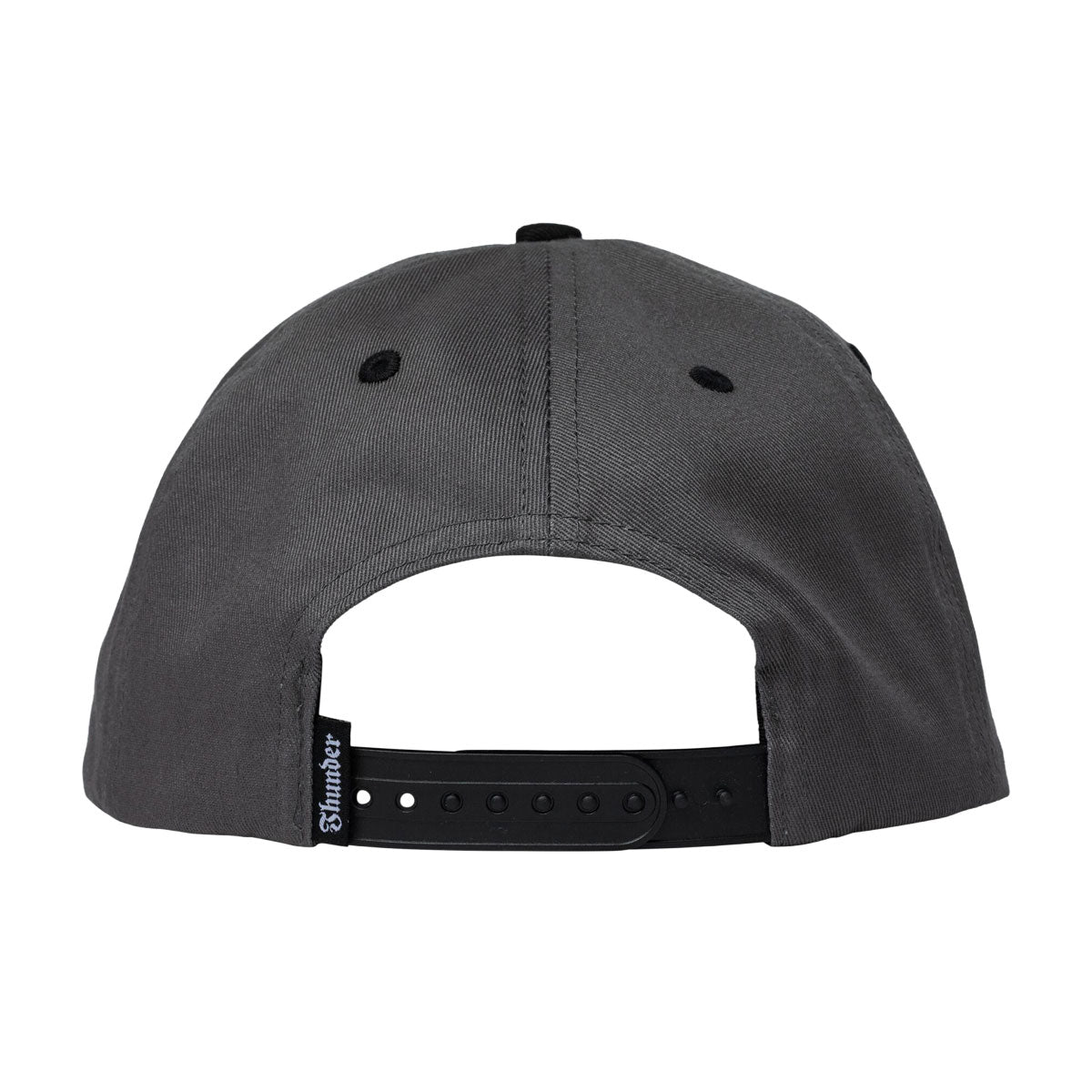 Thunder Bolt Script Hat - Charcoal image 2