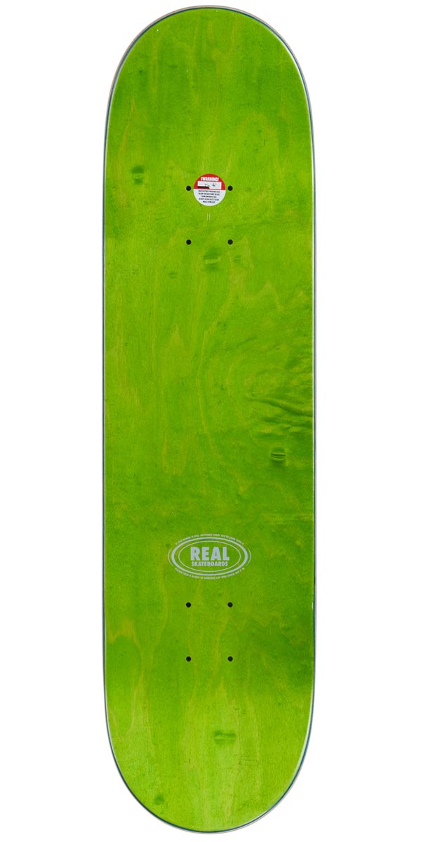 Real Lintell Revealing Skateboard Complete - Turquoise - 8.28