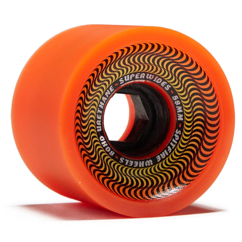 Spitfire 80HD Superwides Skateboard Wheels - Orange - 58mm