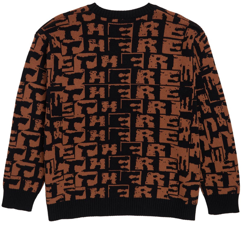 There Torn Sweater - Black/Brown