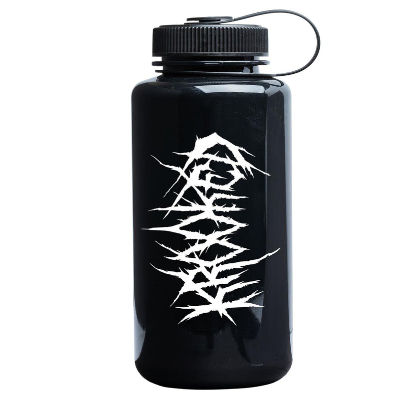 Krooked Necroshmoo Water Bottle - Opaque Black