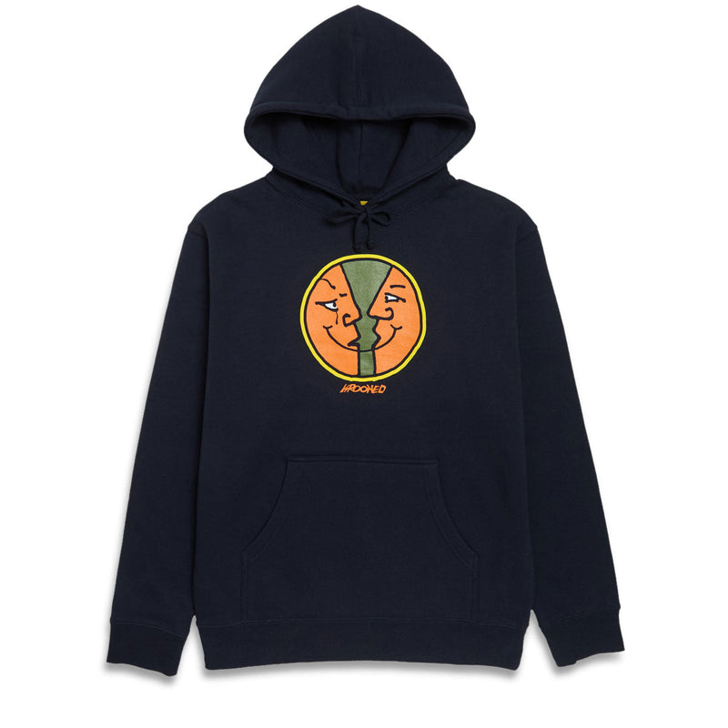Krooked Moonsmile Round Hoodie - Navy