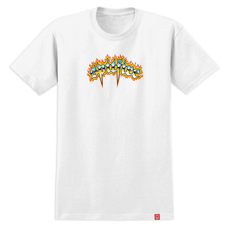 Spitfire Chrome Venom T-Shirt - White/Multi Color Prints