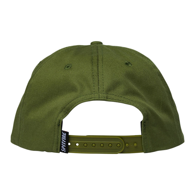 Spitfire Classic '87 Swirl Patch Hat - Olive/Red/Black