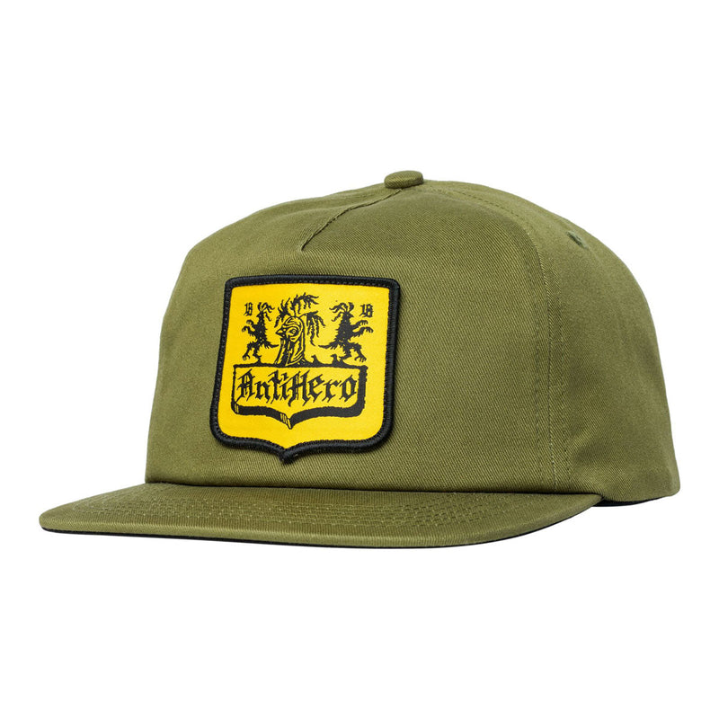 Anti-Hero Coat Of Arms Hat - Olive
