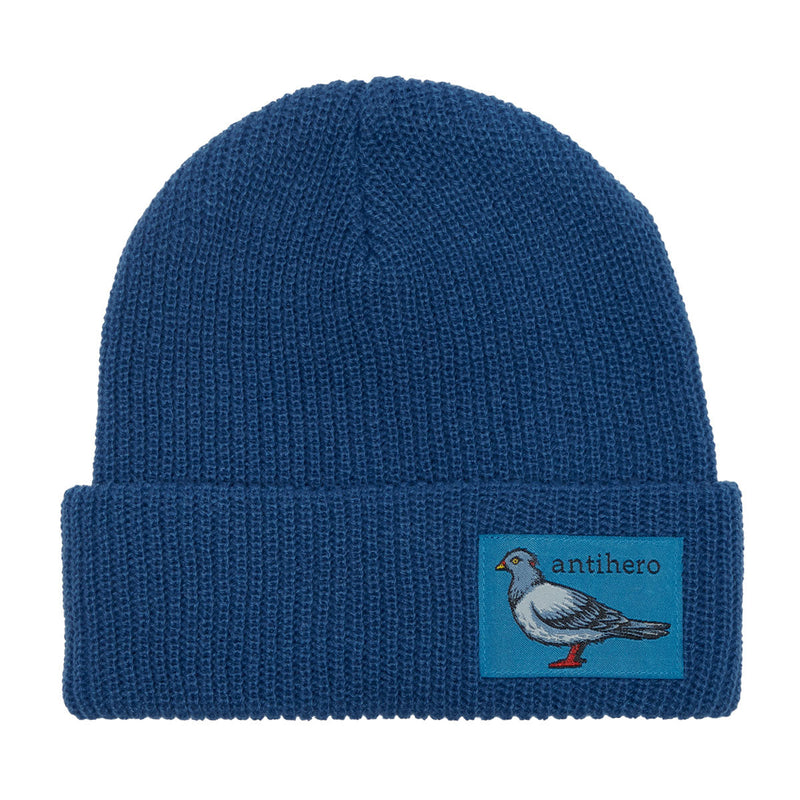 Anti-Hero Lil Pigeon Label Beanie - Blue/Blue
