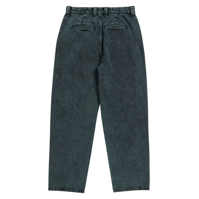 Krooked Eyes Denim Twill Jeans - Green Overdye