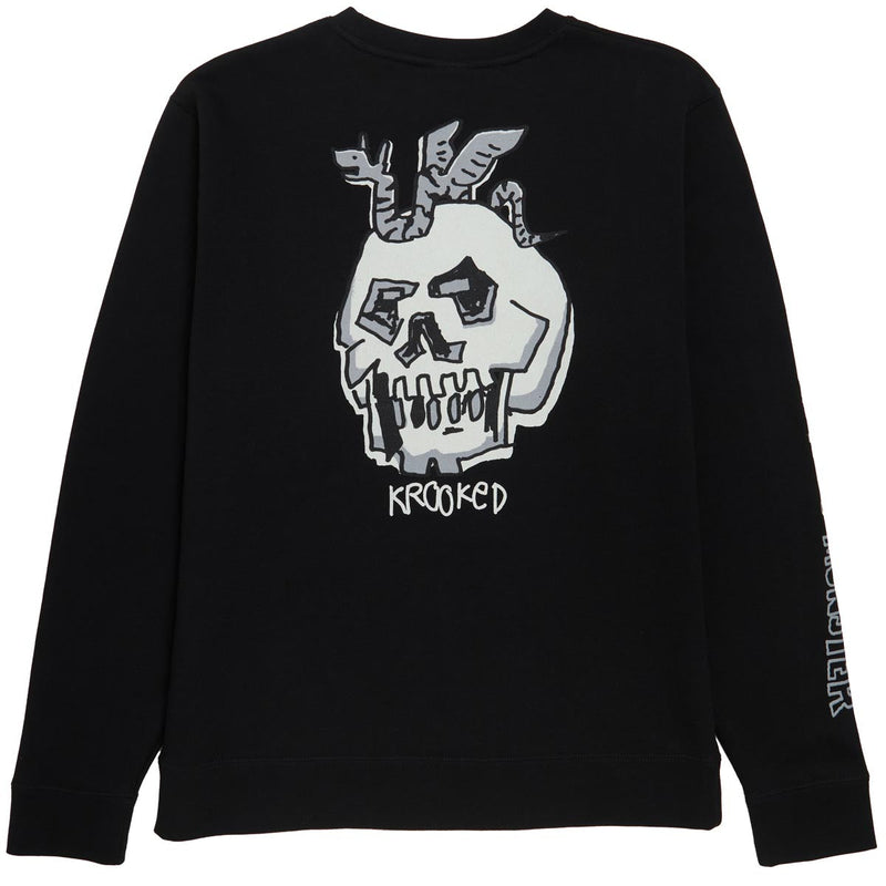 Krooked No Monster Sweatshirt - Black