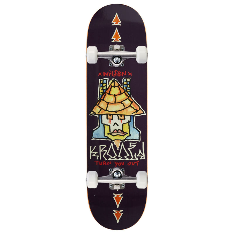 Krooked Wilson Turn Out Skateboard Complete - 8.38
