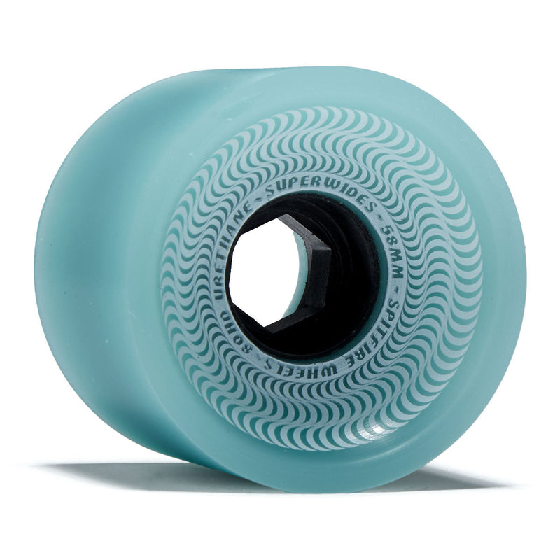 Spitfire 80HD Superwides Skateboard Wheels - Seafoam Blue - 58mm