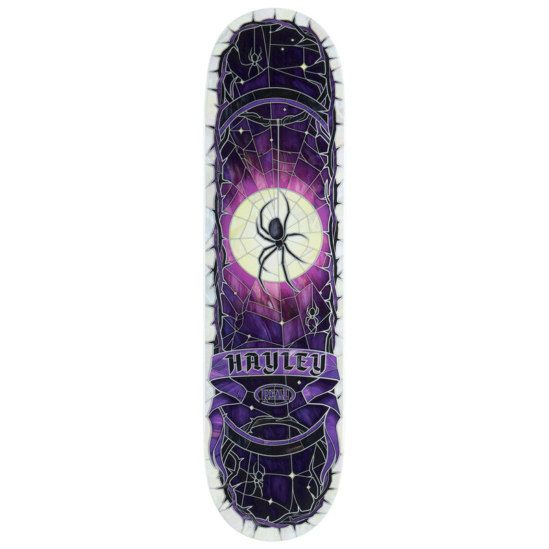 Real Hayley Cathedral Skateboard Deck - Purple - 8.38