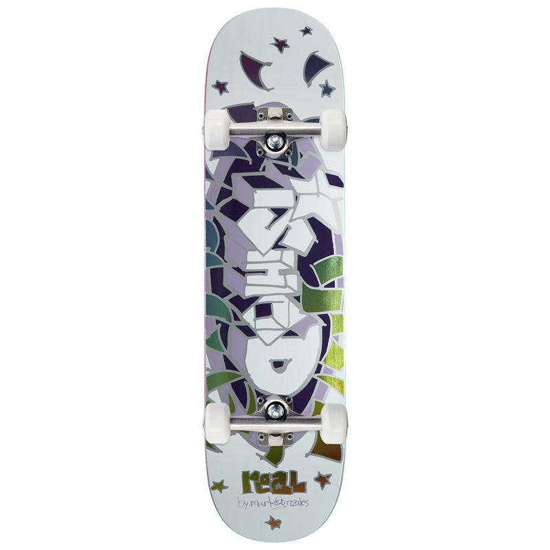 Real Ishod Gonz Oval Party Edition Skateboard Complete - 8.06
