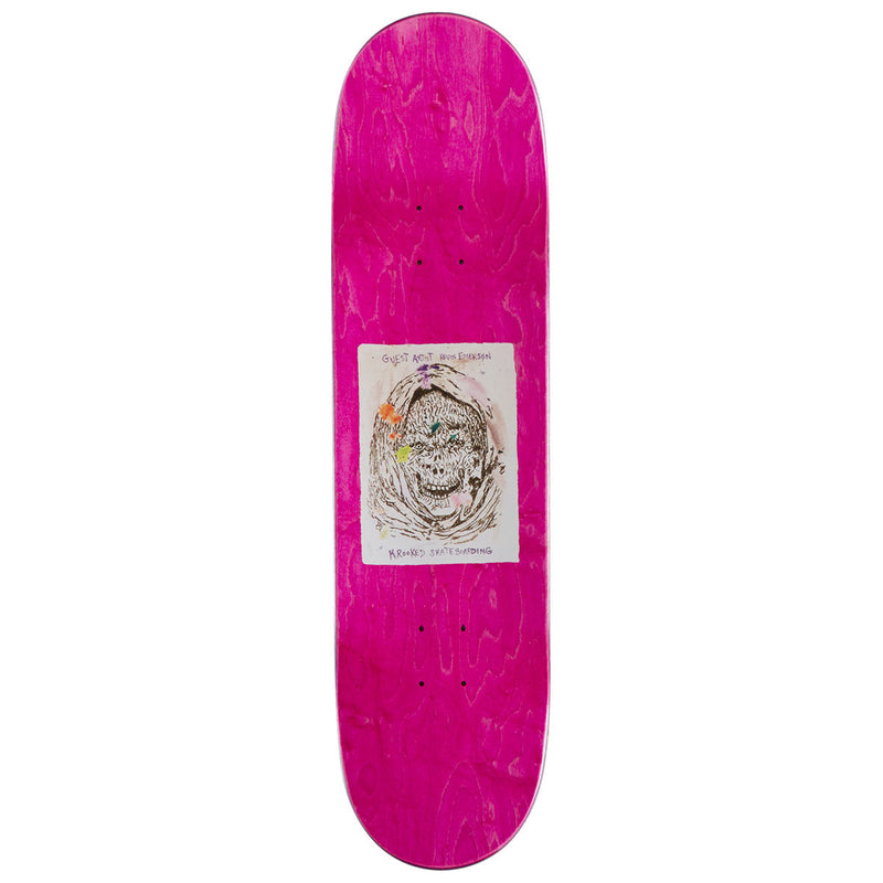 Krooked Kevin Emerson Guest Artist Skateboard Deck - 8.50