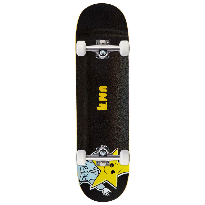 Krooked Una Star Vest Skateboard Complete - Black - 8.50