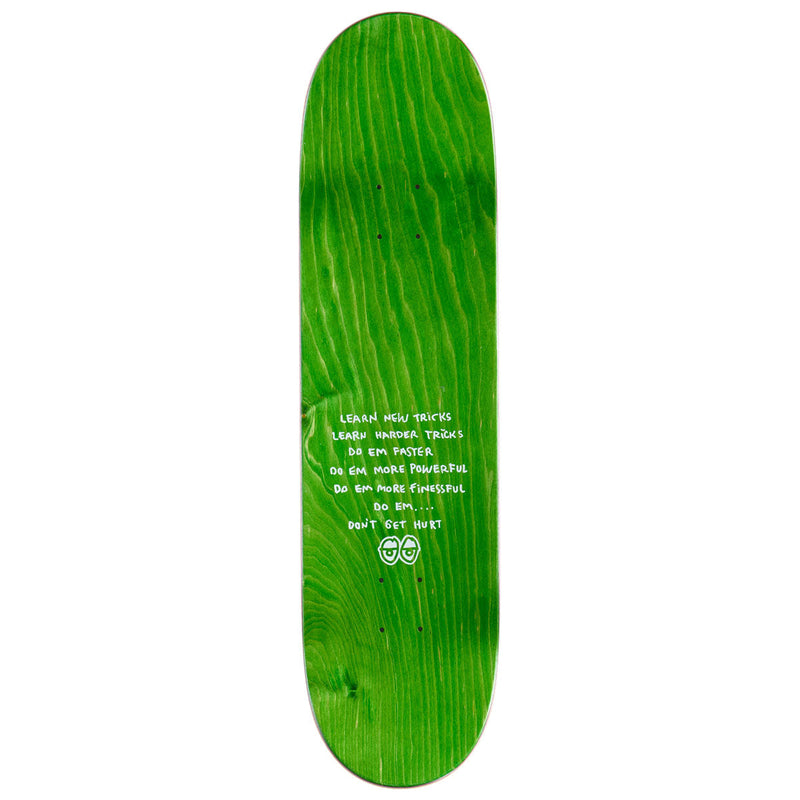 Krooked Cernickey Blue Thinker Skateboard Complete - White - 8.38