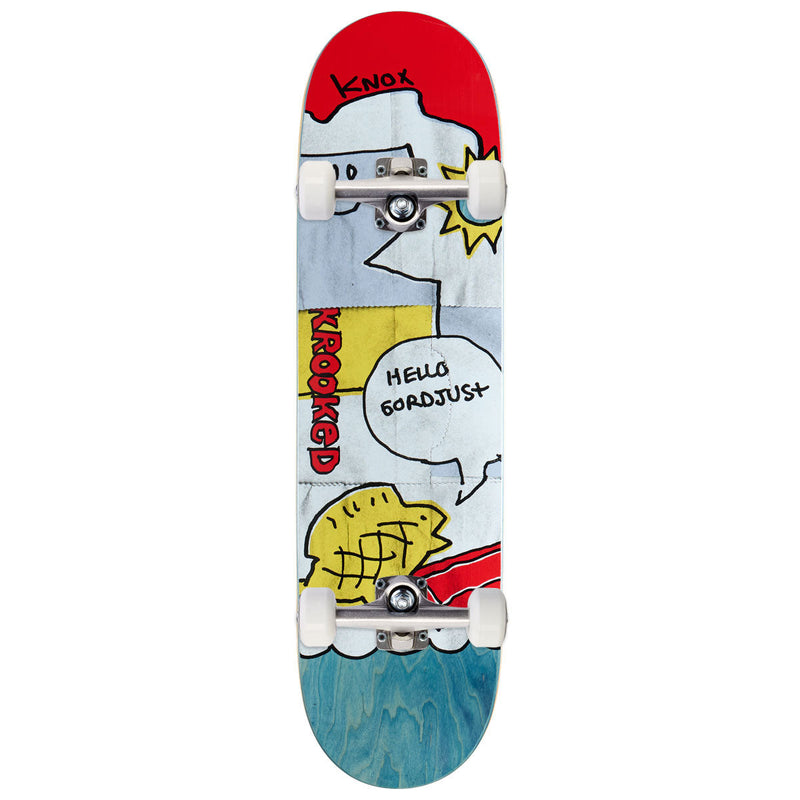 Krooked Knox Gordjust Skateboard Complete - 8.50