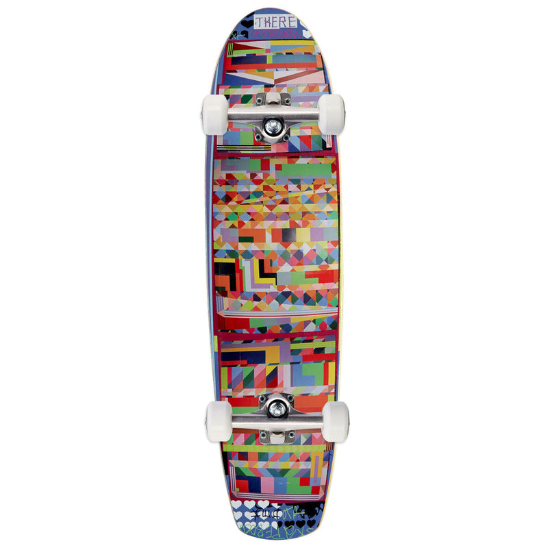 There Guest Artist Xara Thustra All Cruiser Skateboard Complete - 7.75
