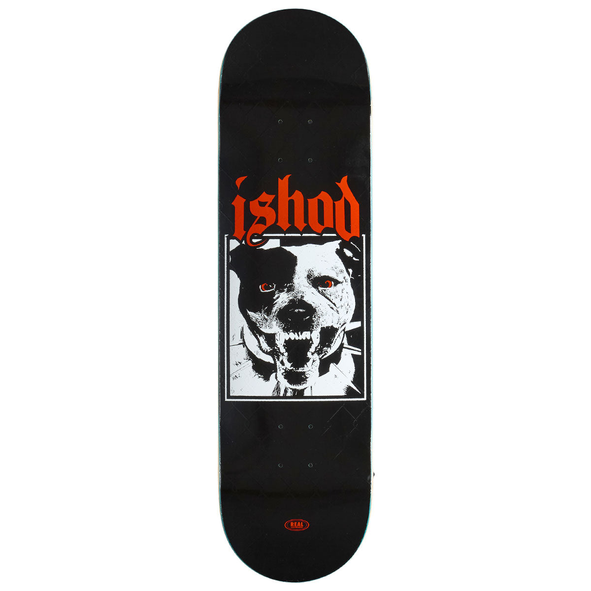 Real Ishod Vicious TT Skateboard Deck - Black - 8.50