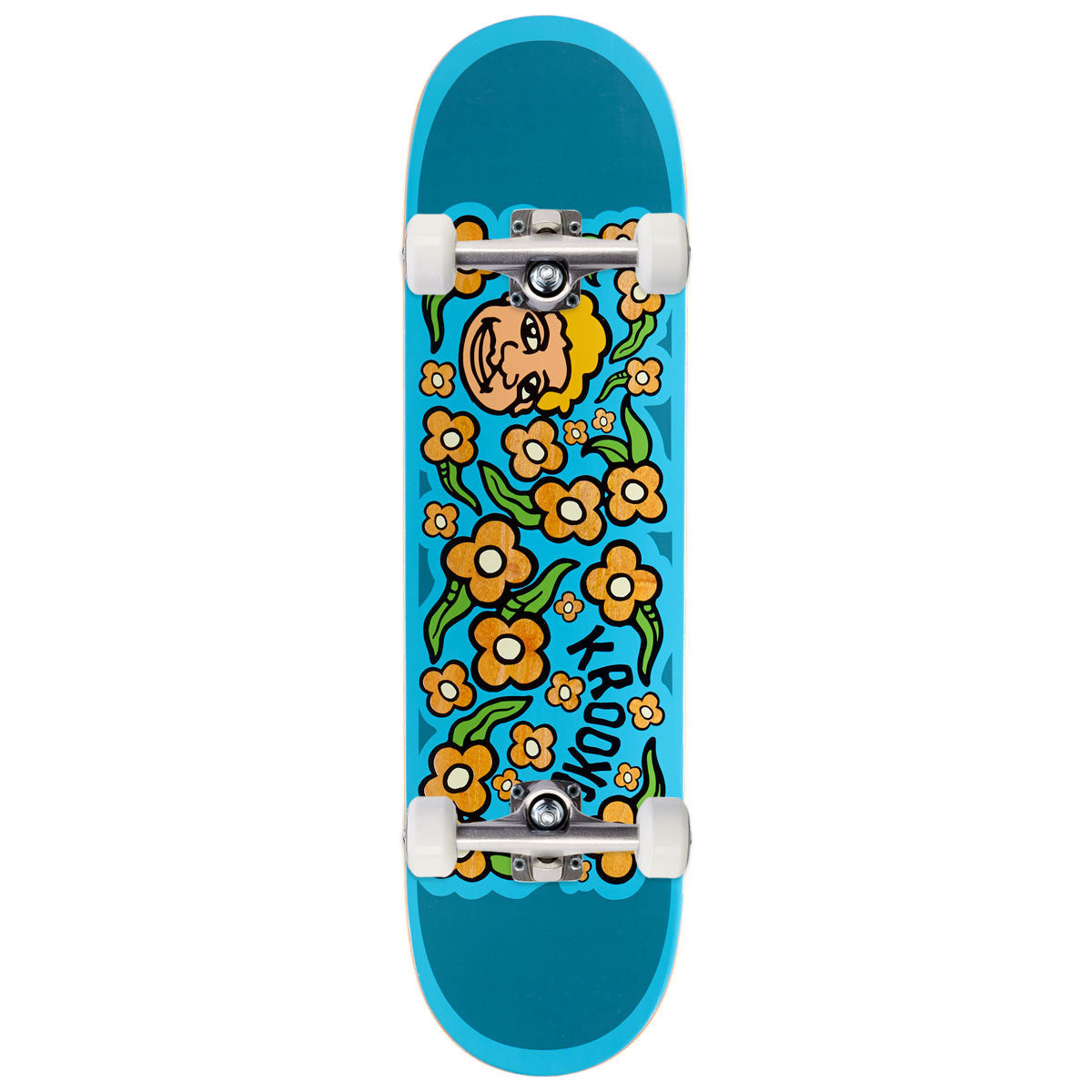 Krooked Team Sweatpants Redux Skateboard Complete - 8.50