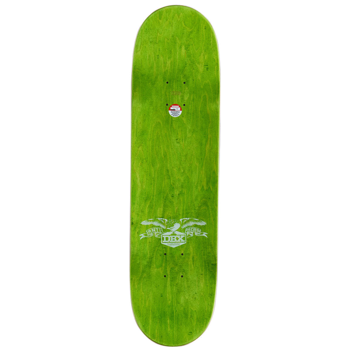 Anti-Hero DBX Team Classic Eagle Skateboard Deck - Black - 8.50