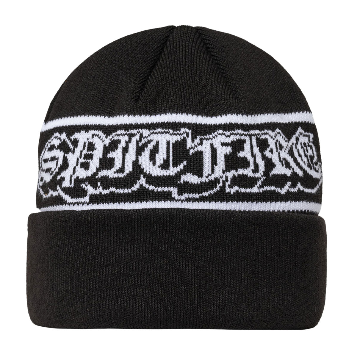 Spitfire Old E Drop Beanie - Black/White image 1