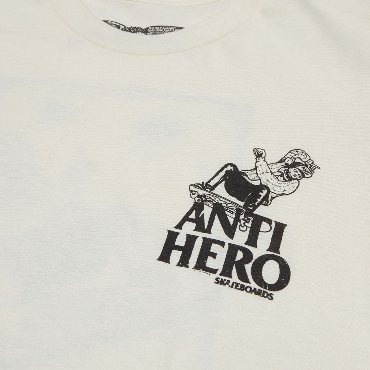 Anti-Hero Hewitt Lance T-Shirt - Cream/Black image 3